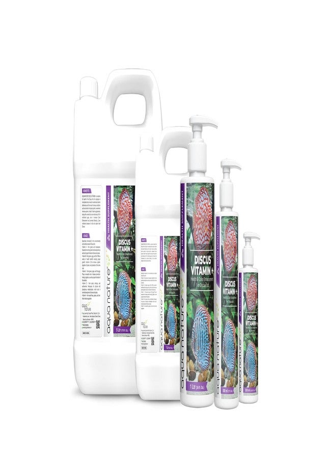 الطبيعة المائية مكمل غذائي AquaNature® Discus Vitamin+ لتعزيز صحة ولون أسماك الديسكس (250 مل) - Image 3